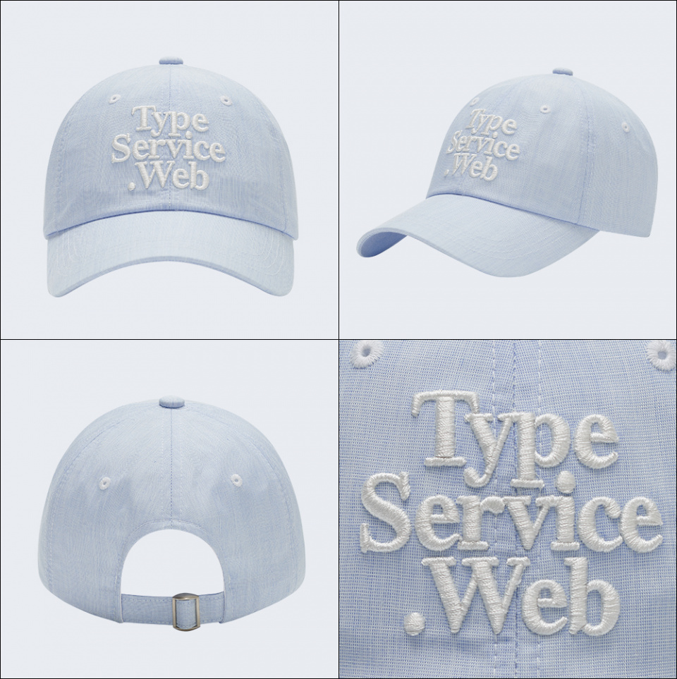 MUSINSA | TYPESERVICE Typeservice Web Cap [Baby Blue]