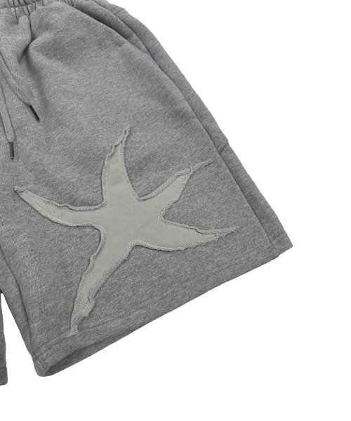 TCM starfish half sweat pants (grey)