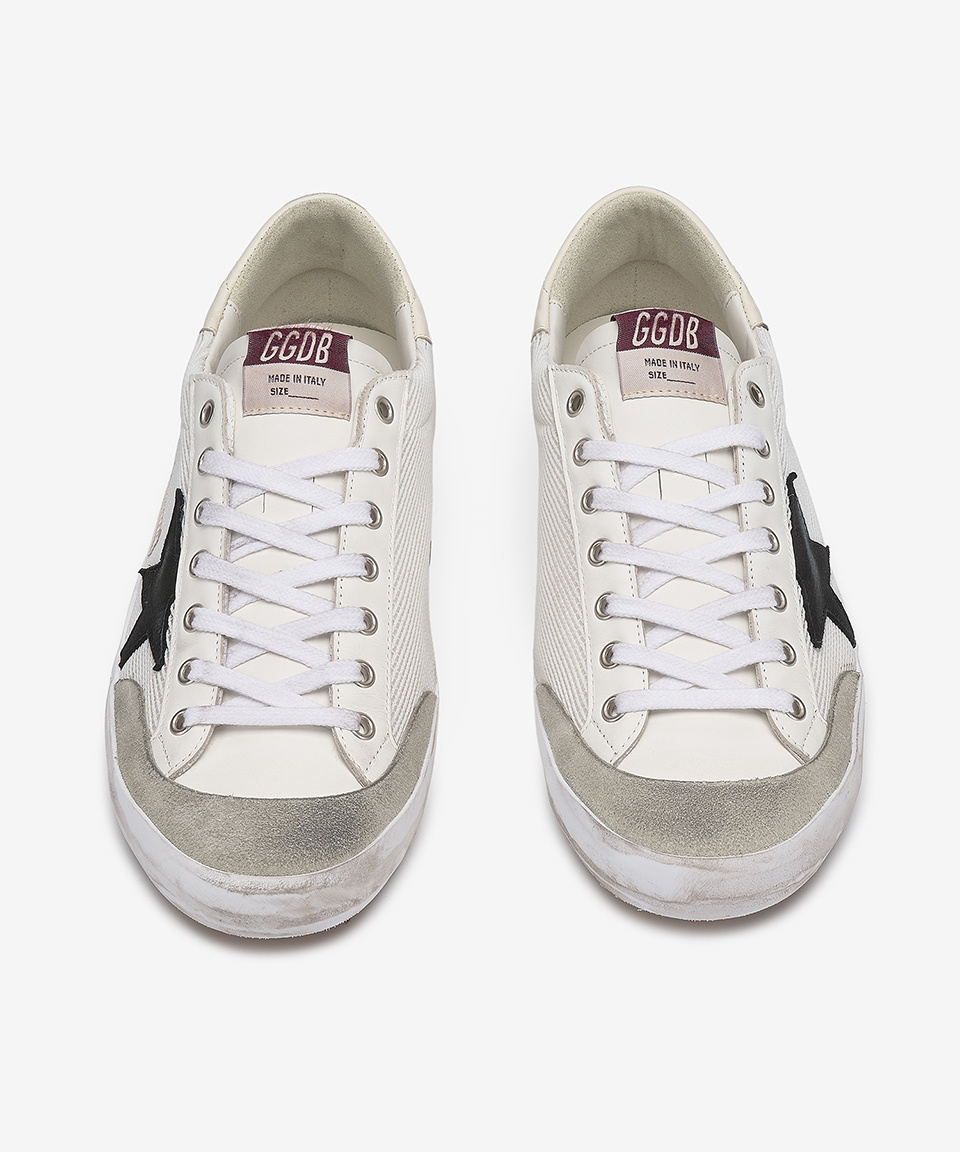 MUSINSA | GOLDEN GOOSE Superstar Mash White Tab Sneakers