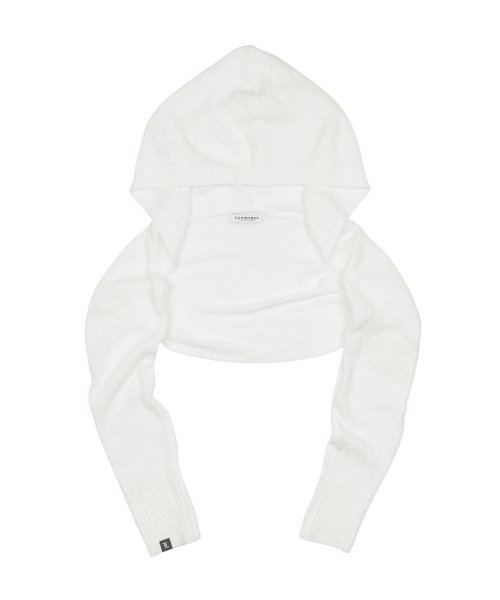 PY HOOD BOLERO(WHITE)