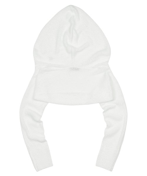 PY HOOD BOLERO(WHITE)