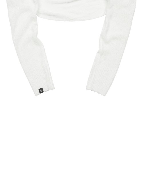 PY HOOD BOLERO(WHITE)
