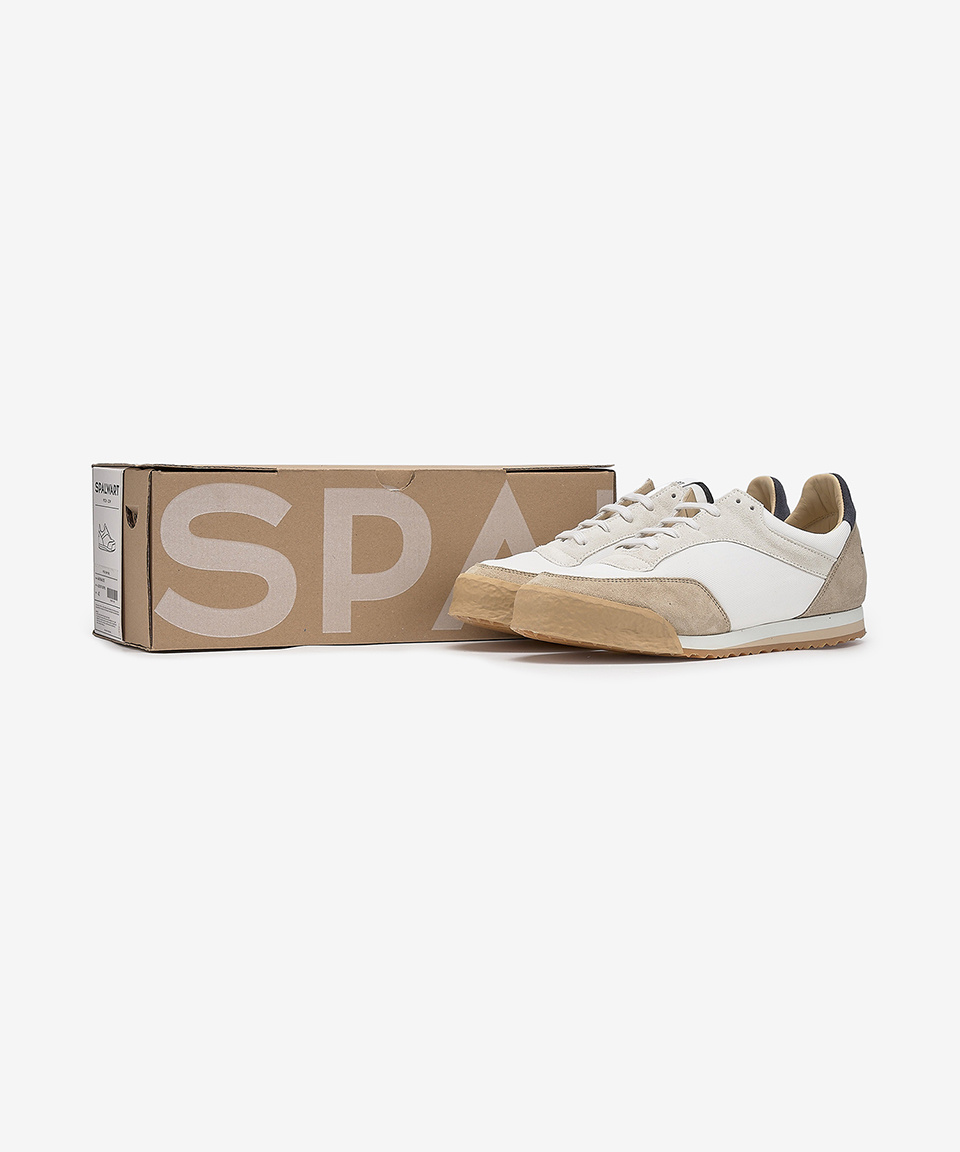 MUSINSA | SPALWART Peach Low Sneakers - White / 62039740000 MUSINSA | SPALWART Peach Low Sneakers - White / 62039740000