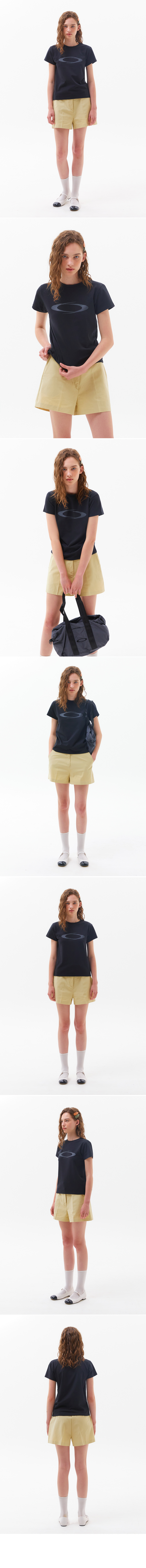 SIGNATURE LOGO T-SHIRT - 3 COLORS BLACK