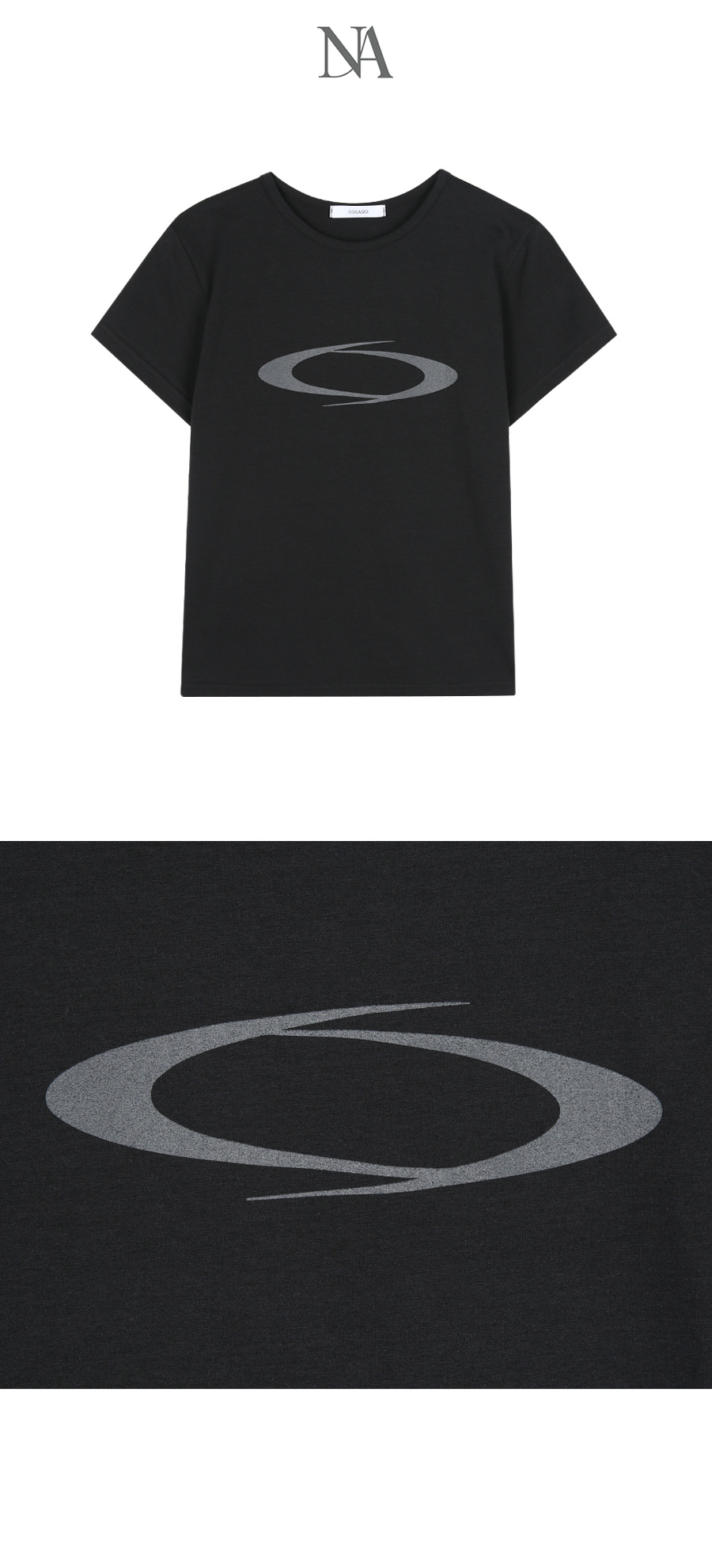SIGNATURE LOGO T-SHIRT - 3 COLORS BLACK