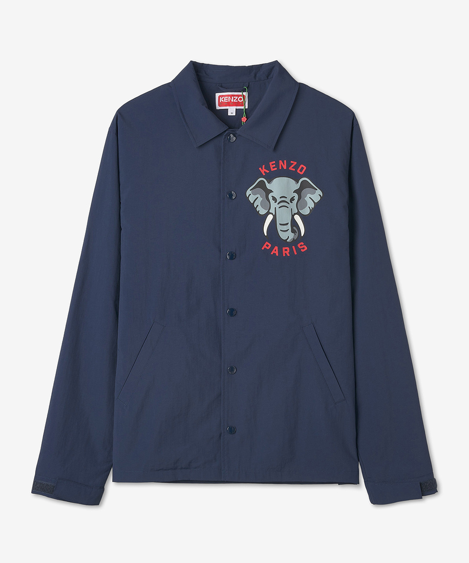 MUSINSA | KENZO Kenzo Elephant Coach Jacket - Midnight Blue