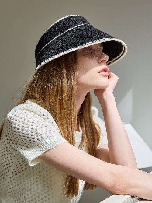 Horizon Paper Sun Visor (Black)