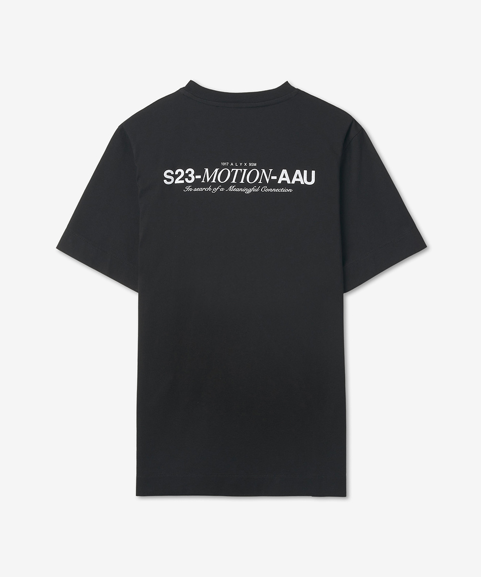 ★ALYX★ Front logo short sleeve t-shirt black AAUTS0400FA01 620973-TNVQ1-