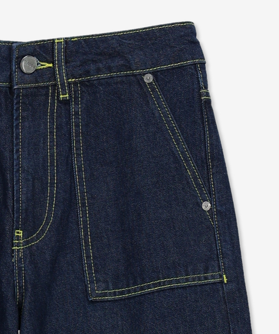 ★Ganni★ Anji Rinse Denim Indigo J1175077 J1175077SS23 Ganni Rinse Denim Angi Jeans - Rinse | Garmentory