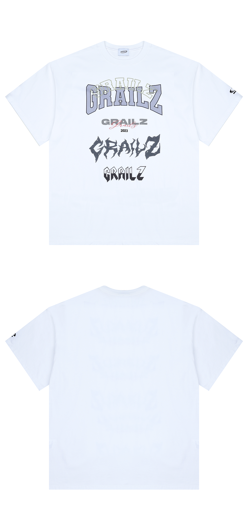 【GRAILZ】OVERLAP WASHED T-SHIRTS [WHITE] GRAILZ - Oval Logo T-shirt | HBX - Globally Curated Fashion