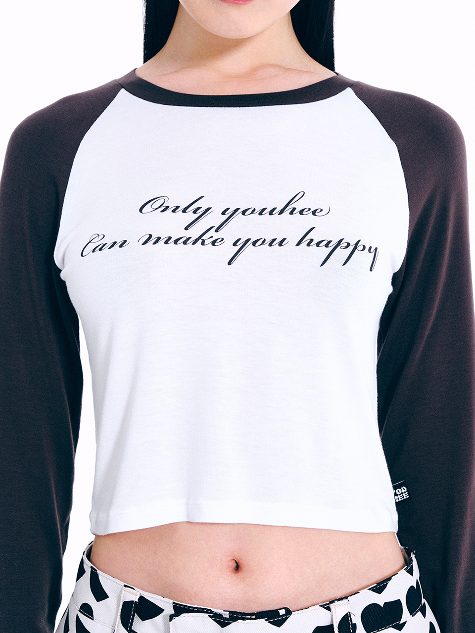 Tシャツ・カットソー YOUHEE REGLAN LETTERING LONG SLEEVE BROWN MUSINSA | YOUHEE REGLAN LETTERING LONG SLEEVE BROWN