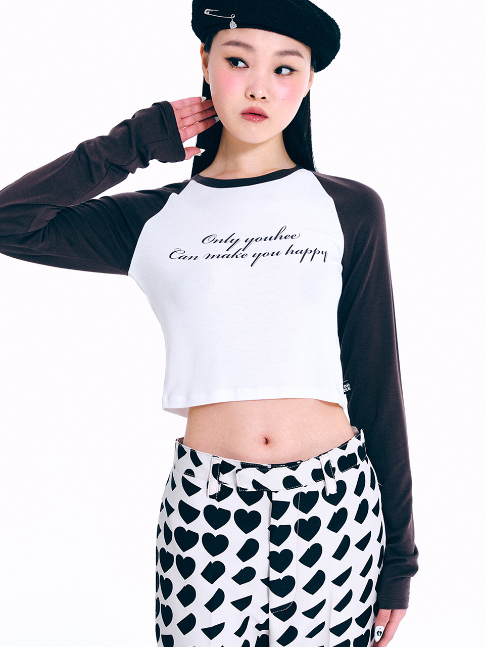 Tシャツ・カットソー YOUHEE REGLAN LETTERING LONG SLEEVE LIME MUSINSA | YOUHEE REGLAN LETTERING LONG SLEEVE BROWN