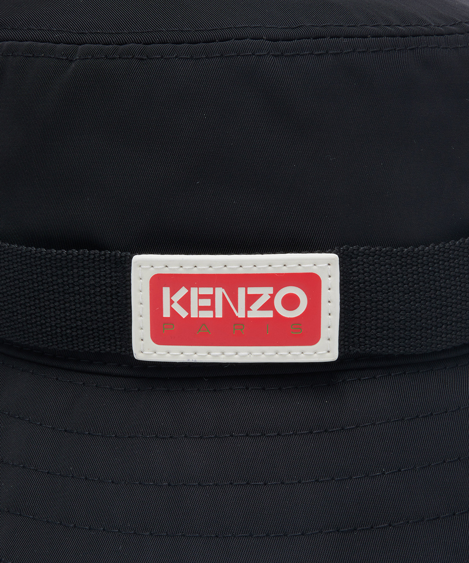 【KENZO】Jungle bucket hat/追跡+関税+全国送料込み Kenzo Bob Jungle Logo Bucket Hat schwarz