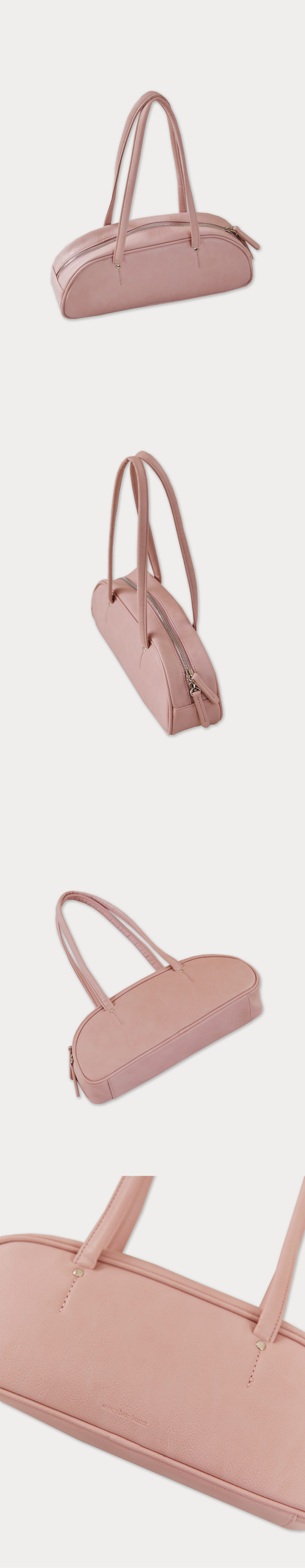 ★SOMEWHERE BUTTER.★ demi baguette bag powder pink MUSINSA公式 | SOMEWHEREBUTTER demi baguette bag - powder pink