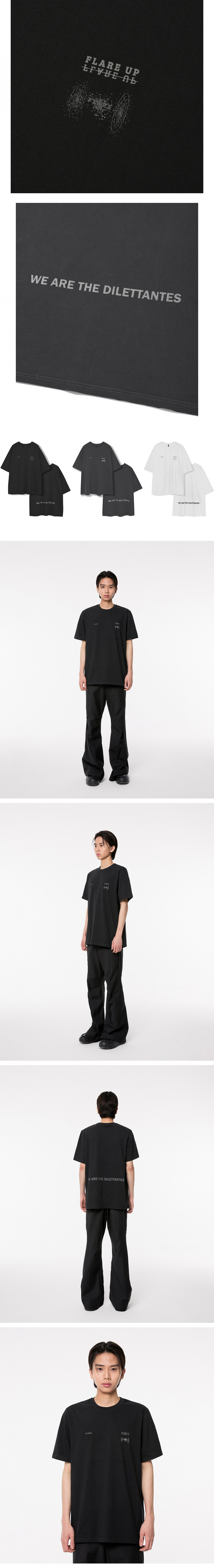 FLARE UP☆Dilettante Short sleeve MUSINSA | FLAREUP Dilettante Short sleeve (FL-152)