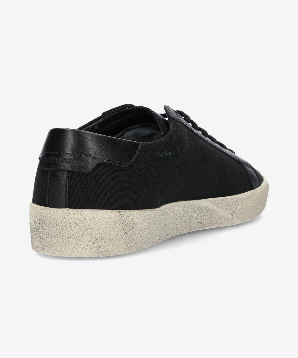 MUSINSA | SAINT LAURENT Destroyed Low Top Sneakers - Black