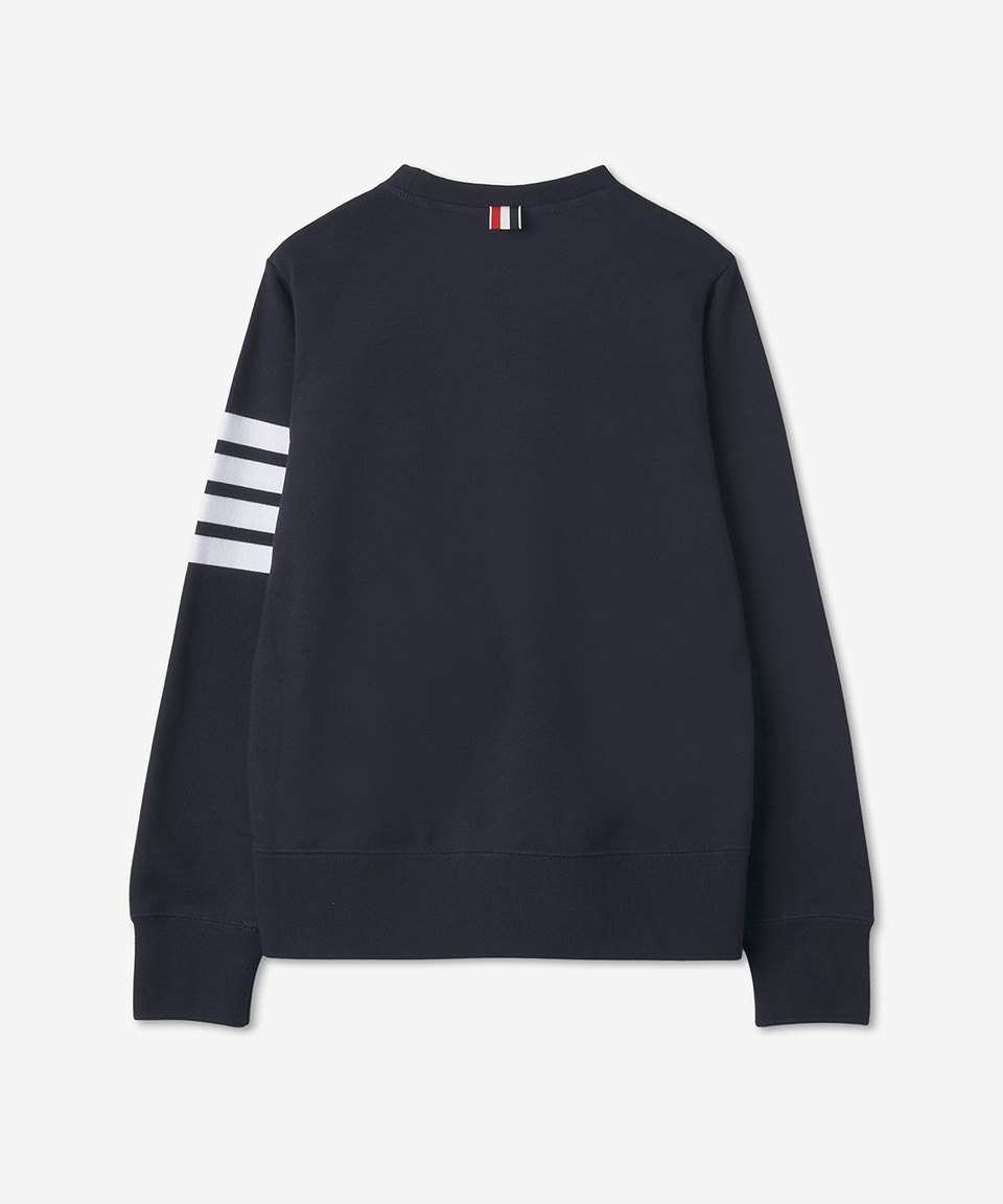 パーカー・フーディ THOM BROWNE Men Tops MJT022H00535461 Dark Blue Thom Browne Cotton jersey hoodie - Dark Blue | MJT022H00535461