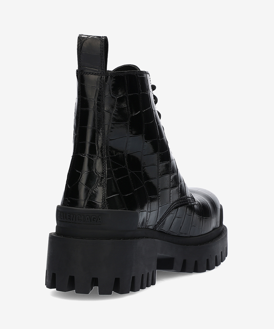 ブーツその他 BALENCIAGA BOOTS (742881W8MA1 5001) MUSINSA | BALENCIAGA SNAKE TEXTURE BIKER BOOTS - BLACK