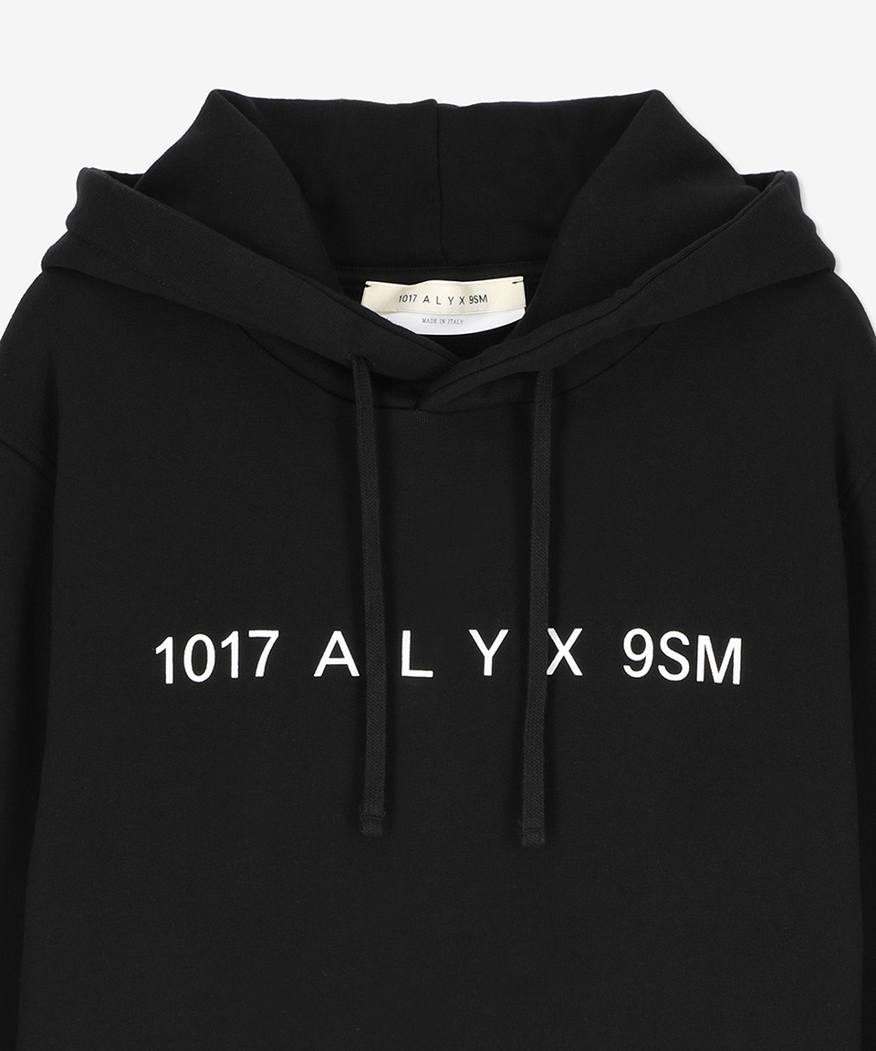 ■ALYX■ Front Logo Hood Black AAUSW0185FA01BLK0001 MUSINSA | 1017 ALYX 9SM Front Logo Hood - Black
