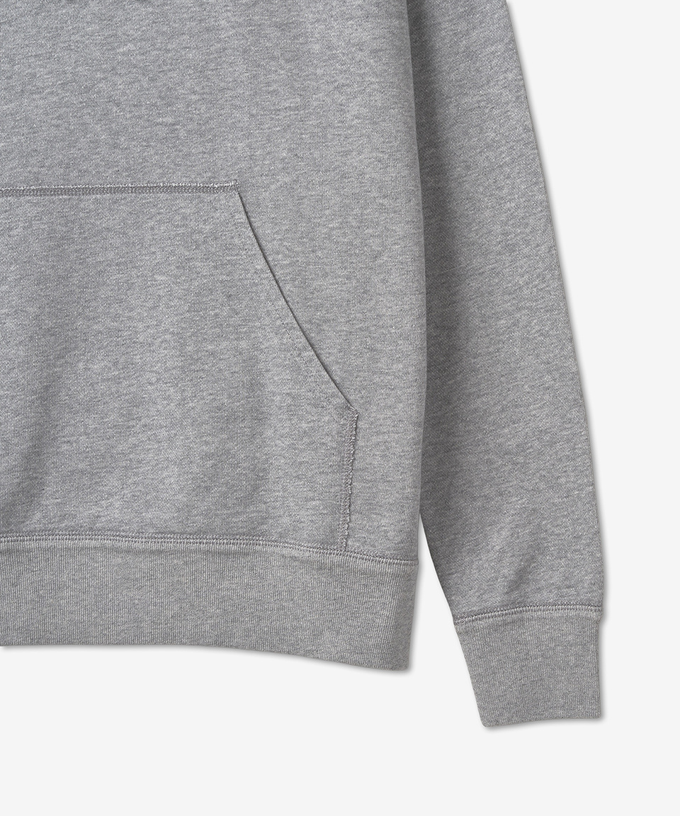 MUSINSA | ISABEL MARANT MALEK Logo Hoodie Sweatshirt - Gray