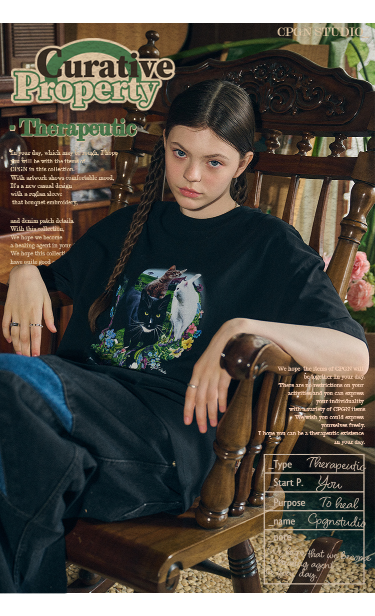 【CPGN STUDIO】23SS★ Time Off Short Sleeve Tee MUSINSA | CPGN STUDIO Time Off Short Sleeve Tee Black