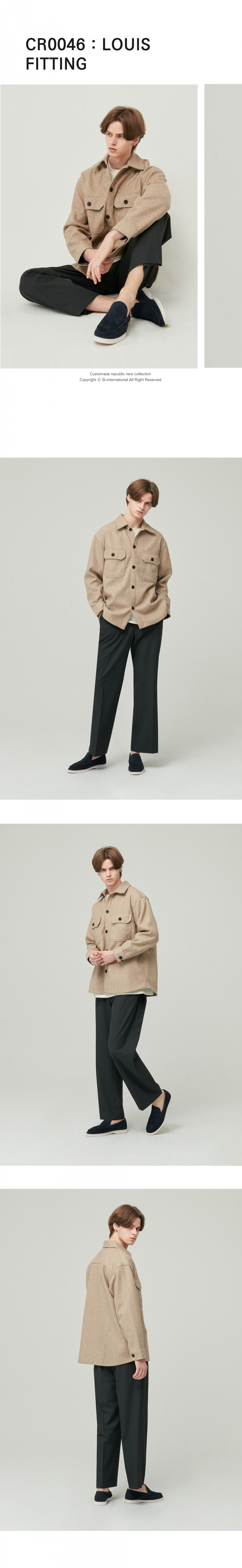 MUSINSA | CUSTOMADE 3cm Suede Minimal Loafer Louis (CR0046NV)