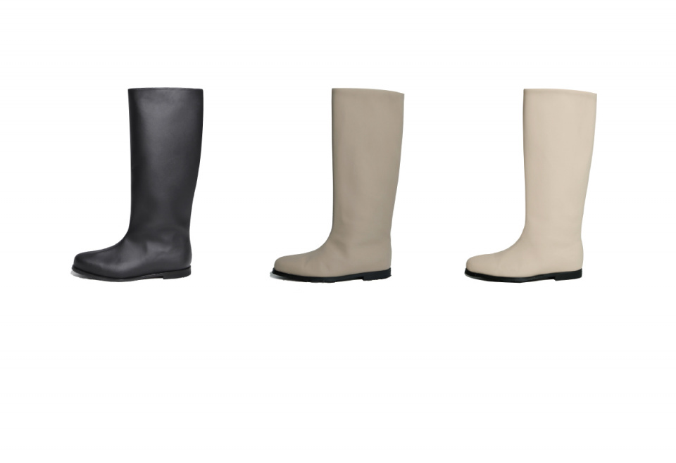 MUSINSA | KOMOREBI MUSEUM KM077 Hybrid Long Rain Bootsㅣ3Colors