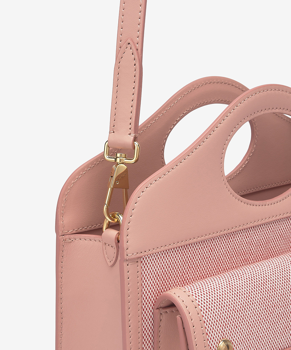 バッグ・カバンその他 BURBERRY Women Bags 8103358 C1791 pink Burberry Orchard Pink Embossed Leather Bag ○ Labellov