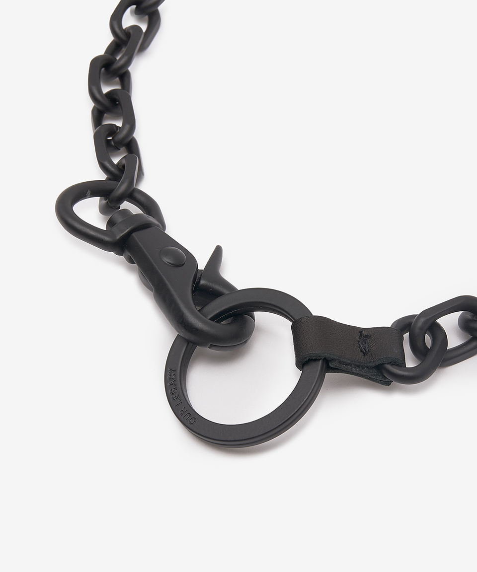☆OUR LEGACY☆ Radon Necklace Lavender A4248LH MUSINSA | OUR LEGACY Radon Metal Necklace - Black / A4228LB