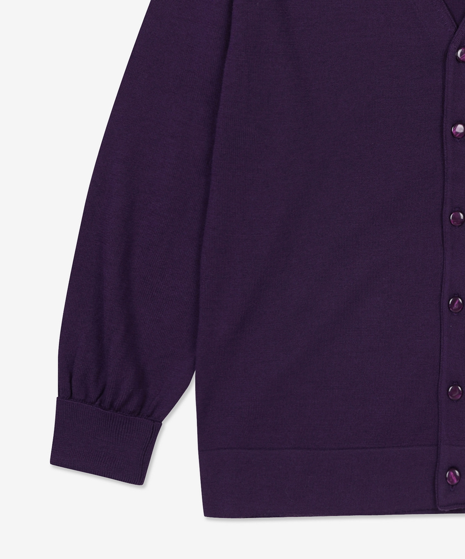 【完売品】NEEDLES V Neck Cardigan PURPLE NEEDLES/ニードルズ/V Neck Cardigan/OT246 – calif（カリフ