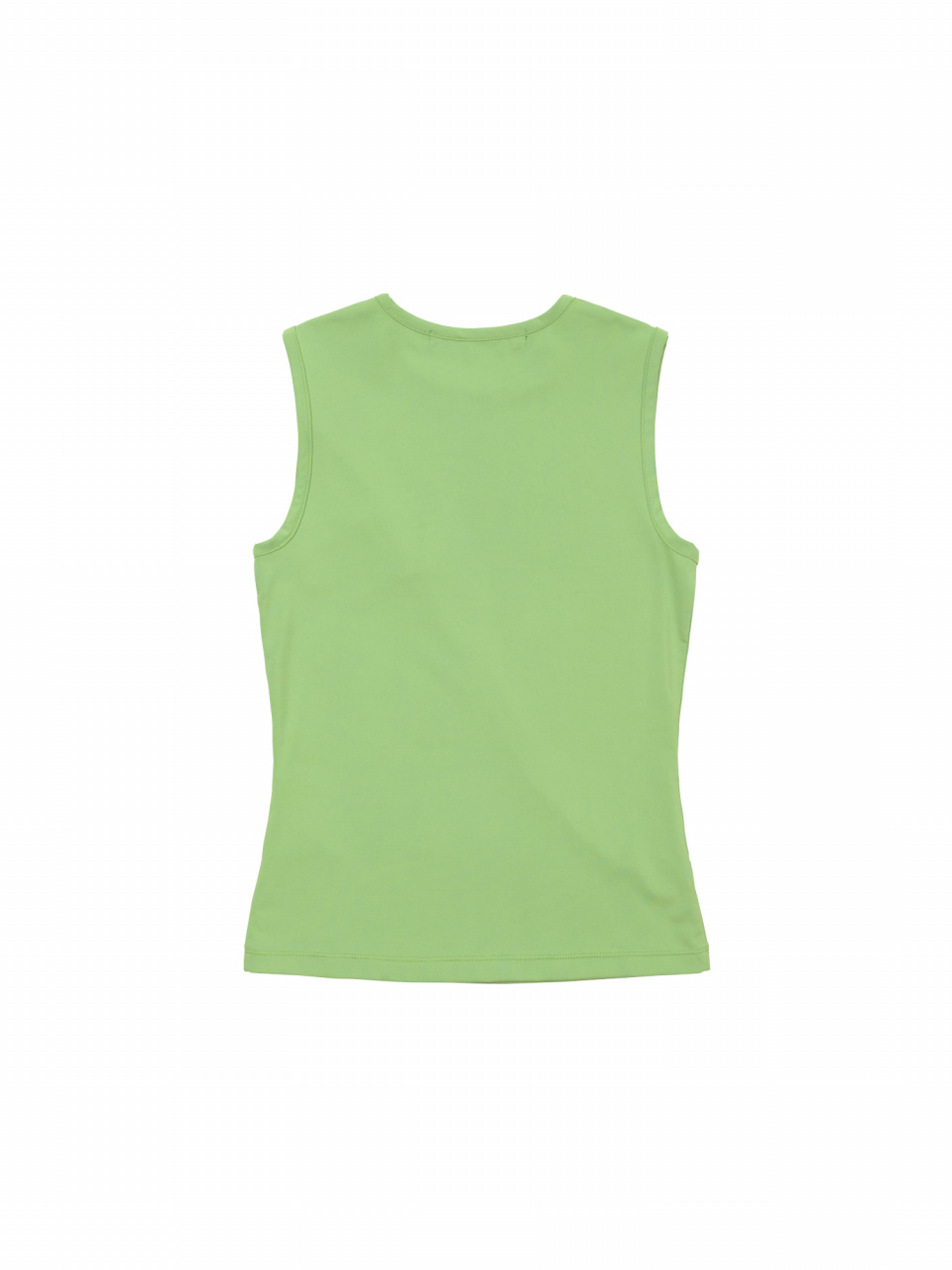 【WELLBEING EXPRESS】 Cut-Out Sleeveless / 追跡付 MUSINSA公式 | WELLBEING EXPRESS Zipper Point Sleeveless Green
