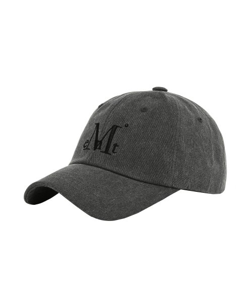 Signature ball cap (Dyeing gray denim)