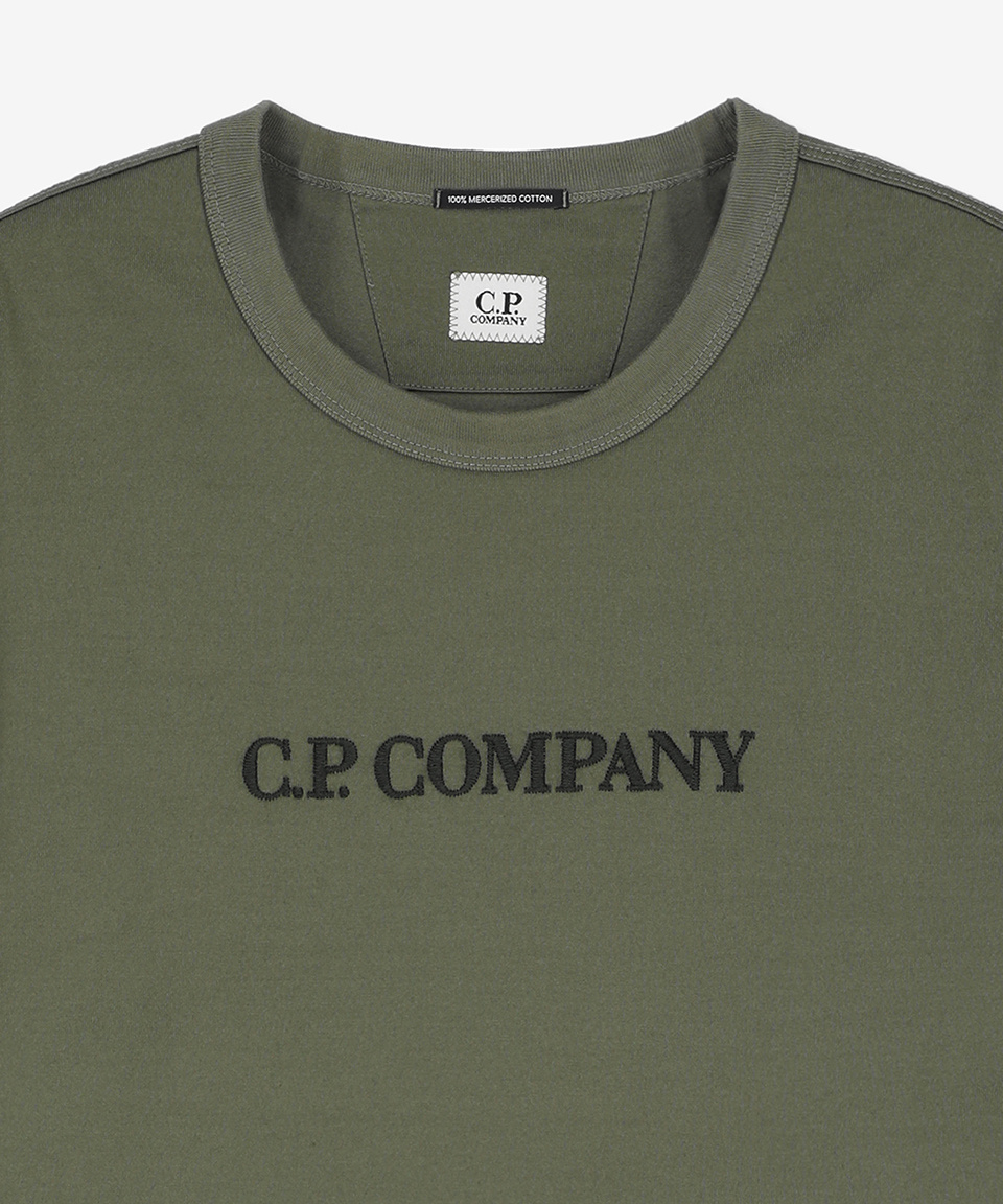 ★C.P. Company★ 302 Relax Fit T-Shirt Bronze Green 14CMTS15 2023061615342600000007383.jpg