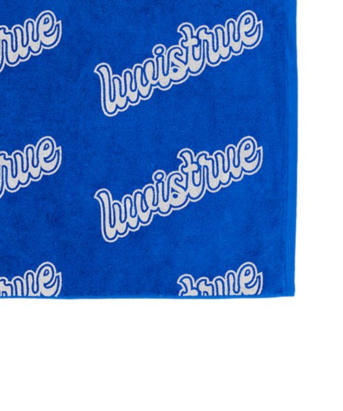 BE LOGO BEACH TOWEL(BLUE)