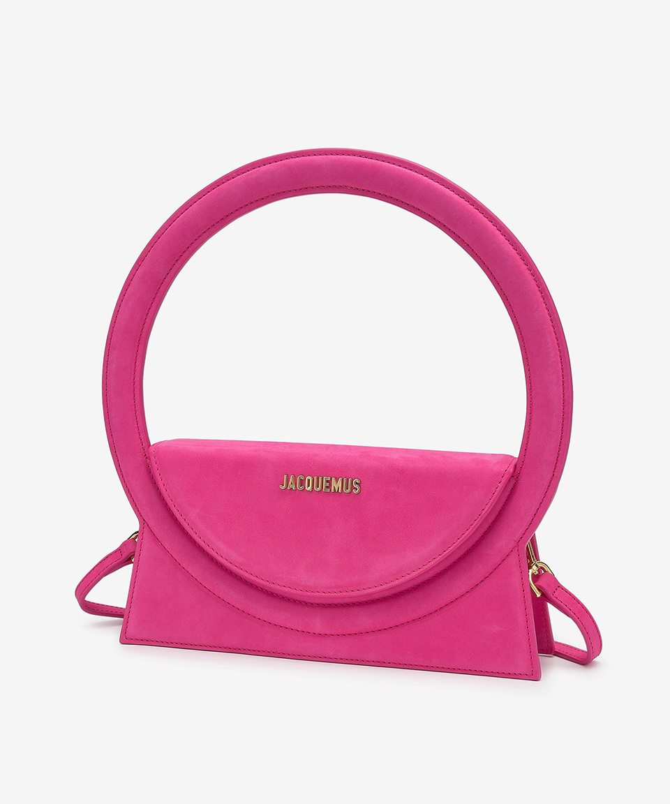 ★JACQUEMUS★ Le Sac Ronde Tote Bag Pink 221BA0153066450 221 Jacquemus Le Sac Rond Tote Bag Pink