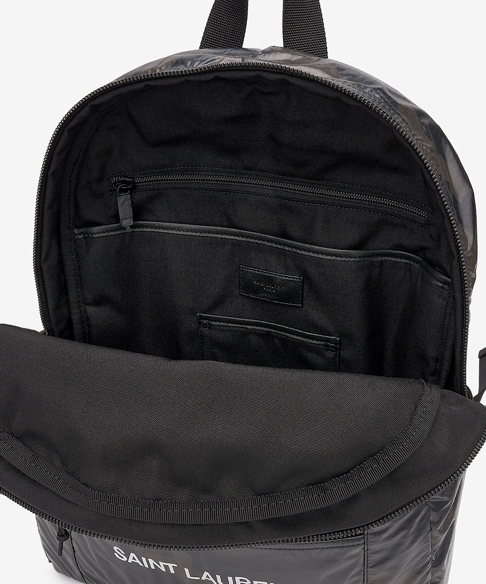 ■Saint Laurent■ Camouflage print backpack black 623698FAAE MUSINSA | SAINT LAURENT Camouflage Print Backpack - Black