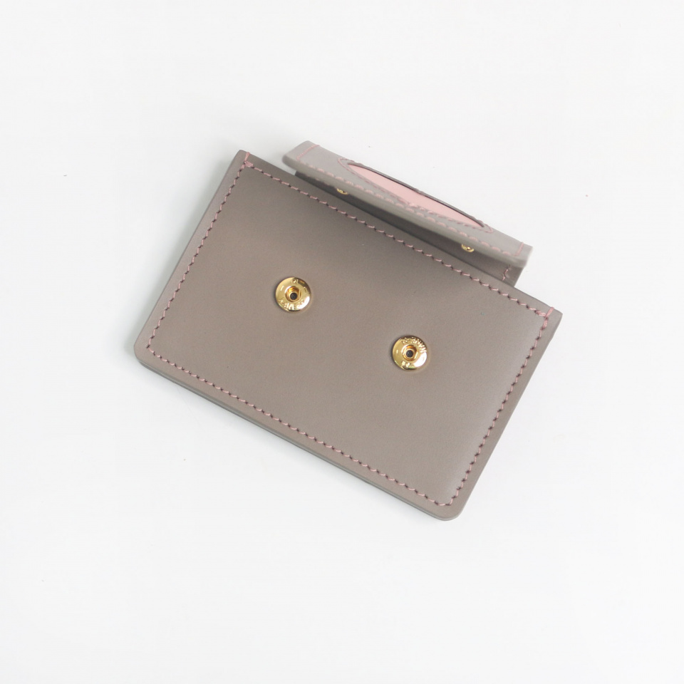 ★keike★ Shape of Wallet Pink Bin shape of' wallet - pink bean - keike | 60% - Asian Fashion