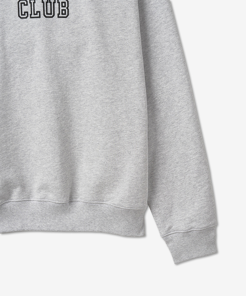 Sporty & Rich Wellness Club Man to Man Gray CR761HG CR761HGS