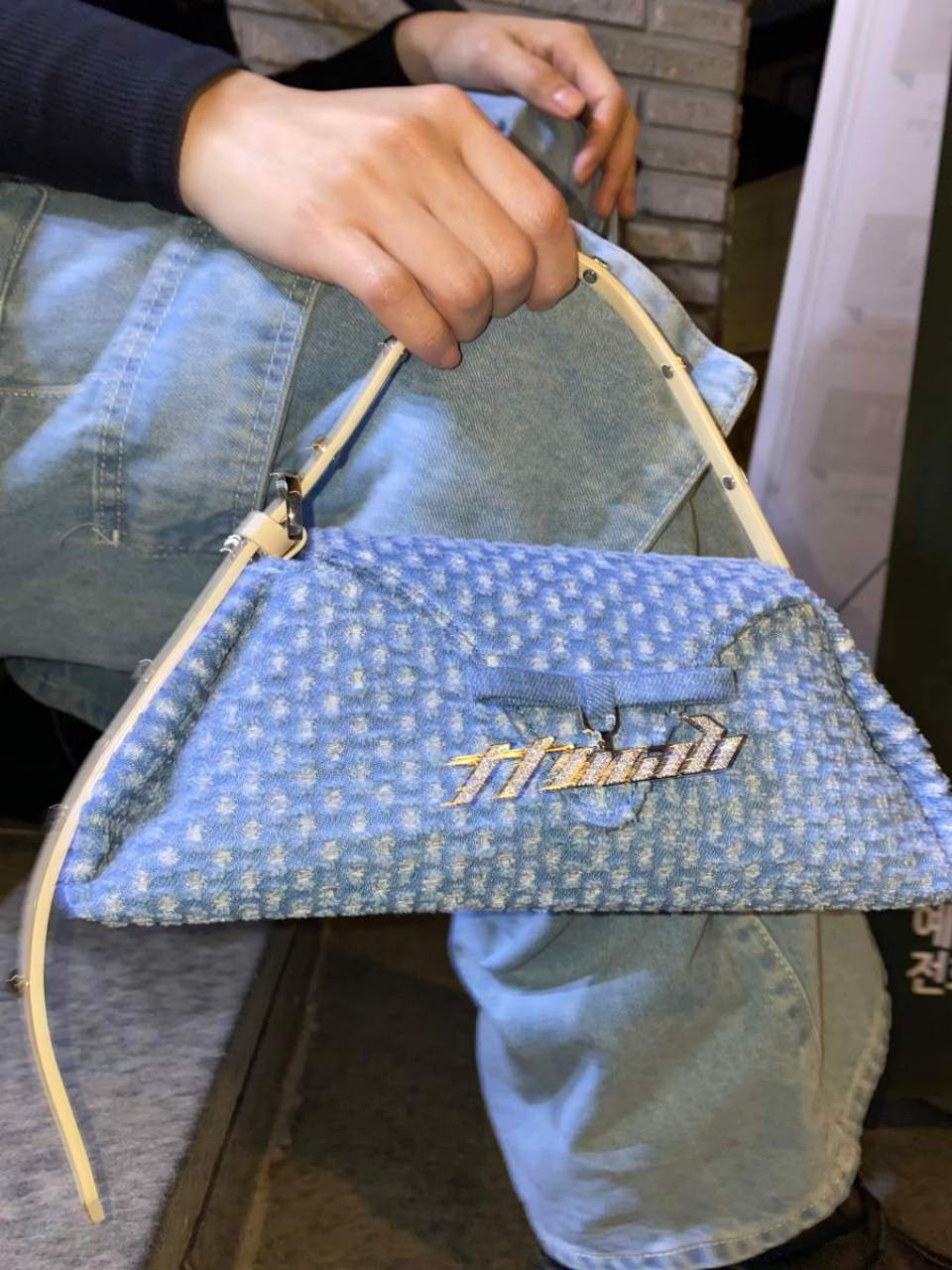☆送料・関税込☆TTMAB★DeKalb 23 Mini Evening Bag★ MUSINSA公式 | TTMAB DeKalb 23 Mini Evening Bag - Blue