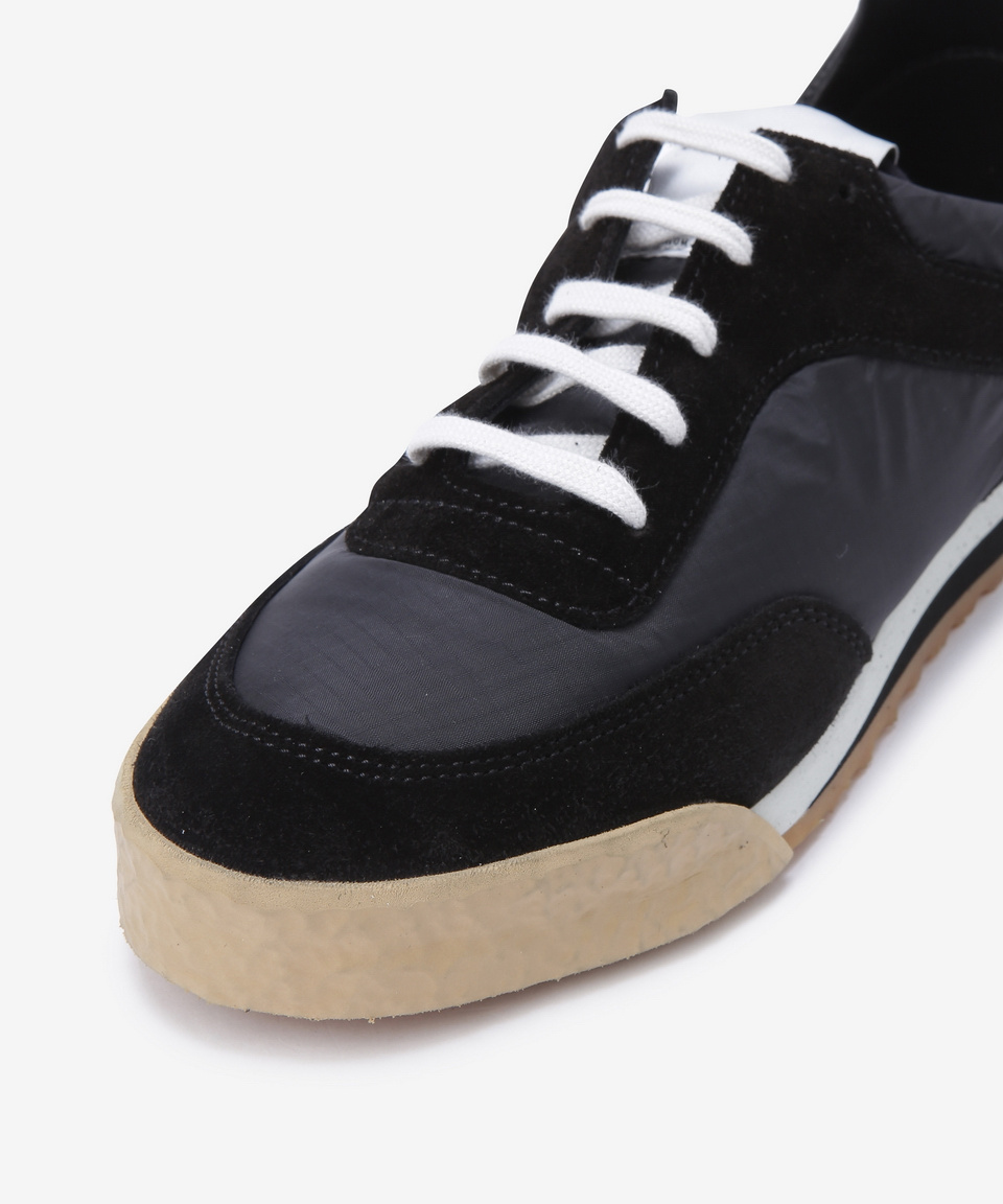 MUSINSA | SPALWART Peach Low HS Sneakers - Black / 6203972999