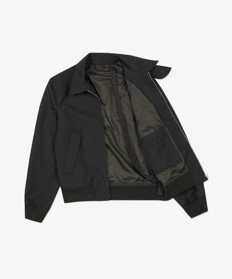 ★Matin Kim★WASHED VOLUME BOMBER JUMPER★大人気★ WASHED HOODY BOMBER JUMPER FOR MEN IN BLACK – Matin Kim