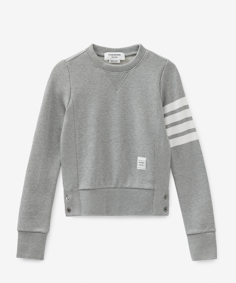 その他 THOM BROWNE SS25 FELPA 4BAR (FJT002A 00535055) Classic Loopback 4 Bar Sweatshirt | Thom Browne