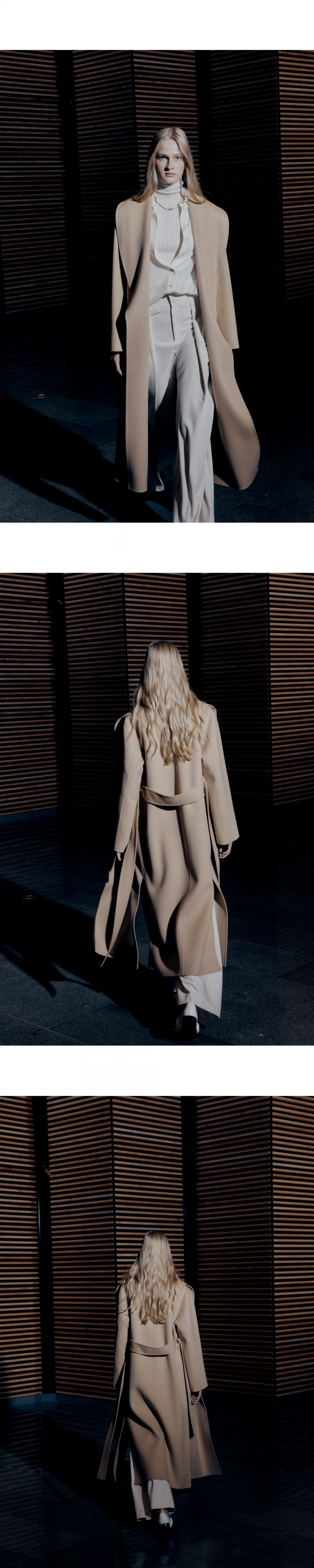 뮤제(MUSEE) [ANGORA 20%] ANNA Angora Shawl Collar Handmade Coat_Creamy ...