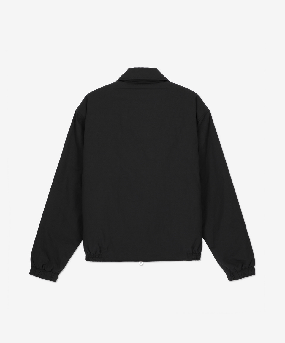 Matin Kim スタジャン 黒 MUSINSA公式 | MATIN KIM MATIN KIM LOGO COATING JUMPER IN BLACK