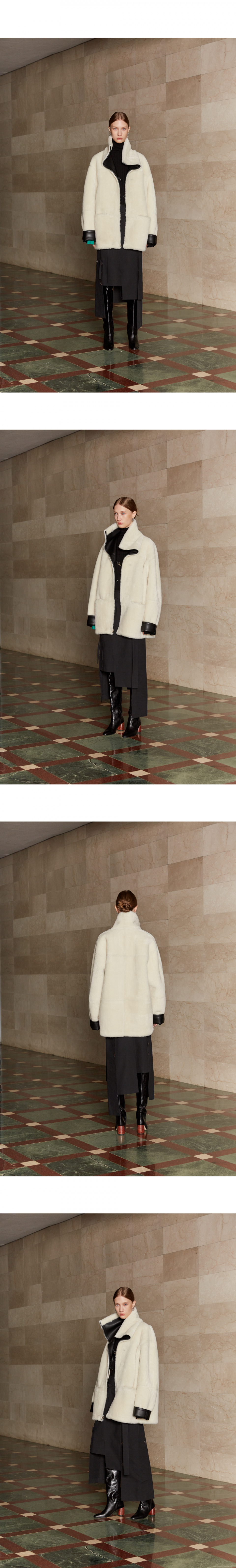 コート |MUSEE| DARIA Shearing Reversible Mustang Coat_Black MUSINSA | MUSEE DARIA Faux-Shearing Reversible Mustang Coat
