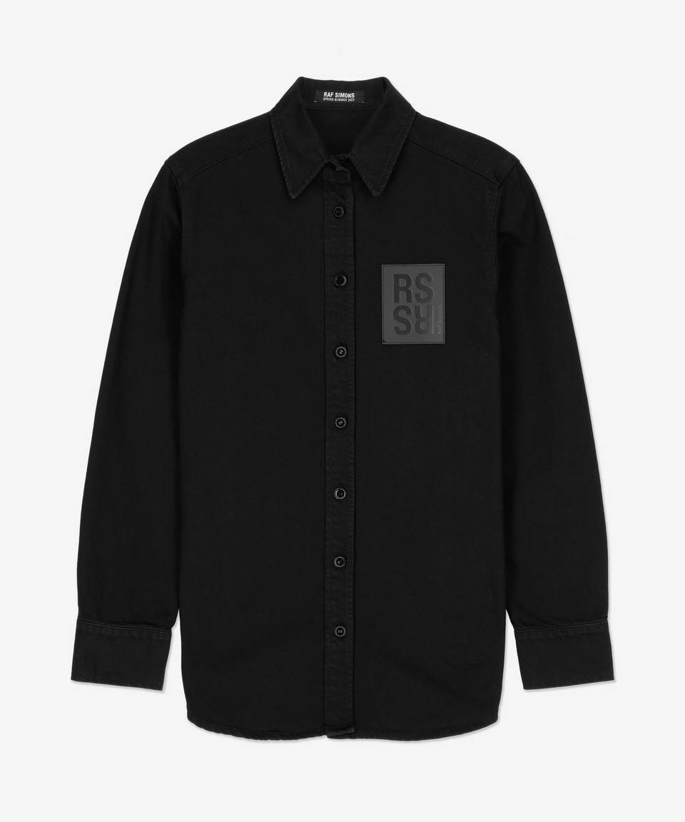 ラフシモンズ　黒シャツ コメ兵｜ラフシモンズ RAF SIMONS シャツ｜RAF SIMONS｜メンズ