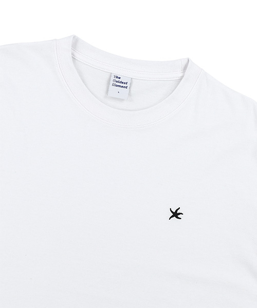 TCM starfish mini logo T (white)