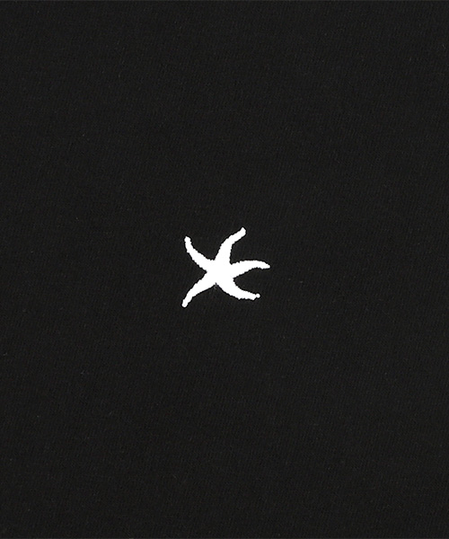 TCM starfish mini logo T (black)