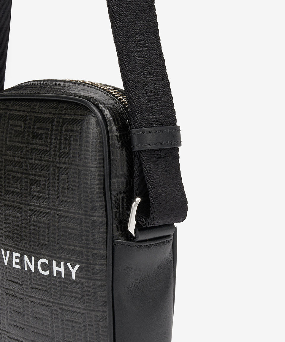 MUSINSA | GIVENCHY 4G Coated Canvas Crossbag - Black