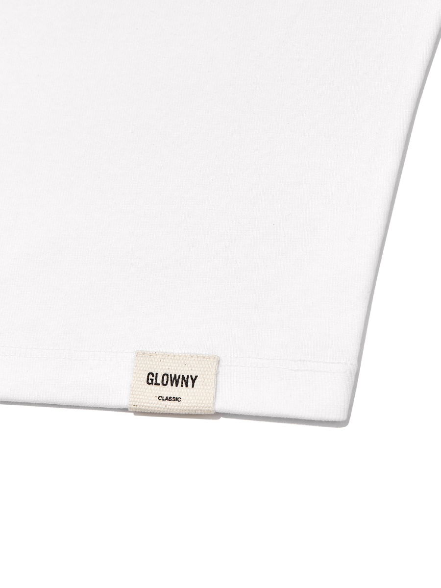 MUSINSA | GLOWNY G CLASSIC SHORT TANK (WHITE)